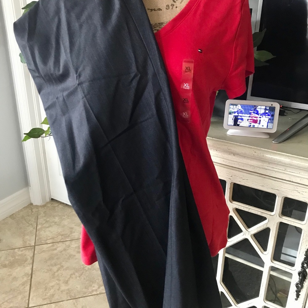 Tommy Top & Dress Pants Bundle